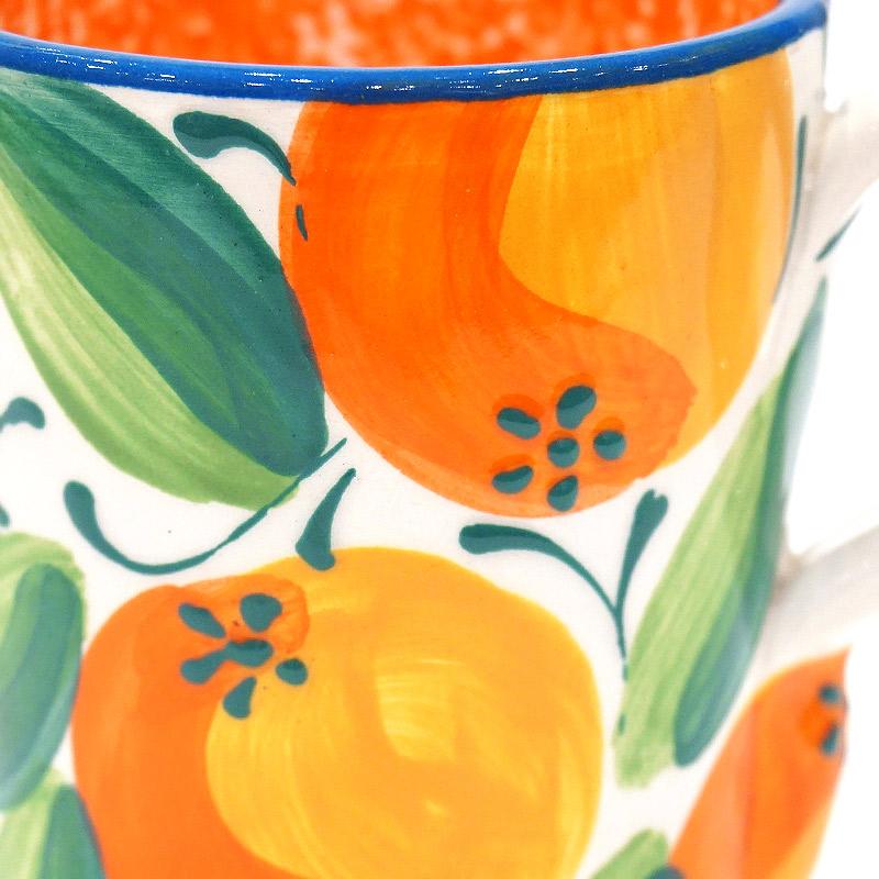 スペイン陶器 SPL-MG4608OR ストレートマグ オレンジ |  | 03