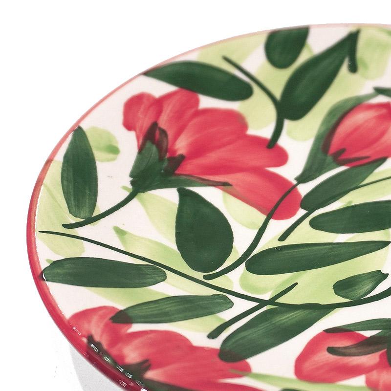 スペイン陶器 SPL-PL4606FL プレート 16cm フラワー |  | 02