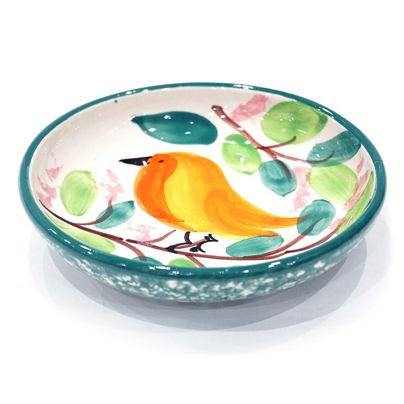 スペイン陶器 SPL-PL4611BD 深皿 小 バード | 