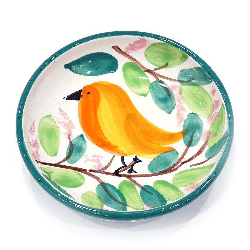 スペイン陶器 SPL-PL4611BD 深皿 小 バード |  | 01