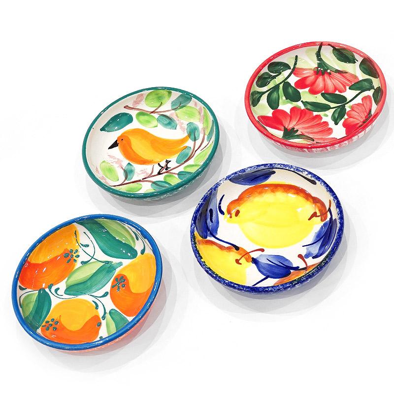 スペイン陶器 SPL-PL4611BD 深皿 小 バード |  | 04