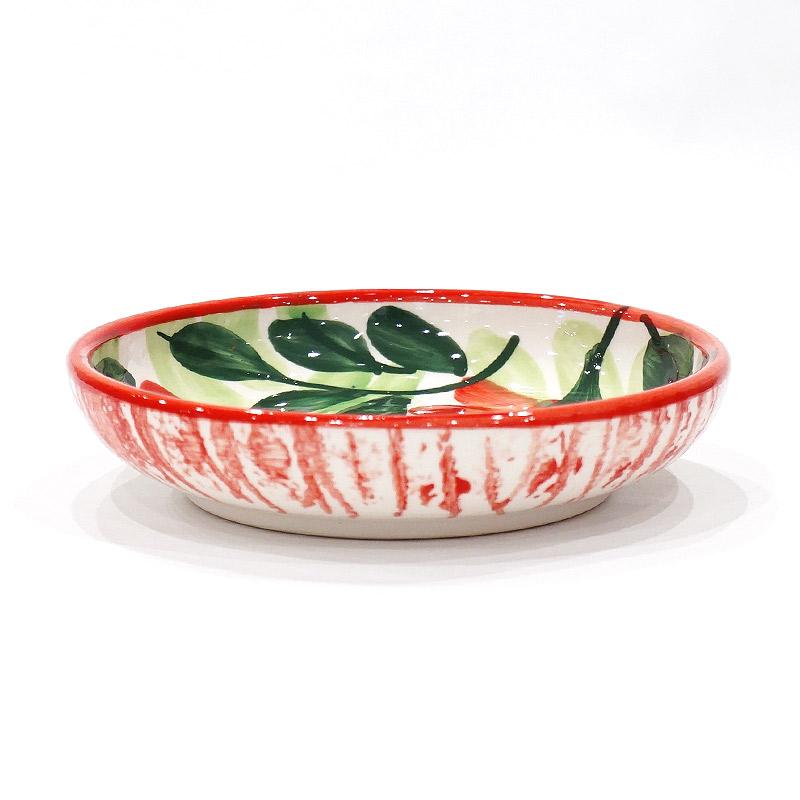 スペイン陶器 SPL-PL4611FL 深皿 小 フラワー |  | 03