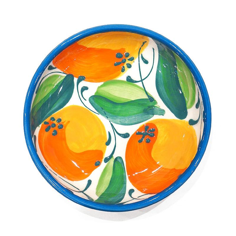 スペイン陶器 SPL-PL4611OR 深皿 小 オレンジ |  | 02