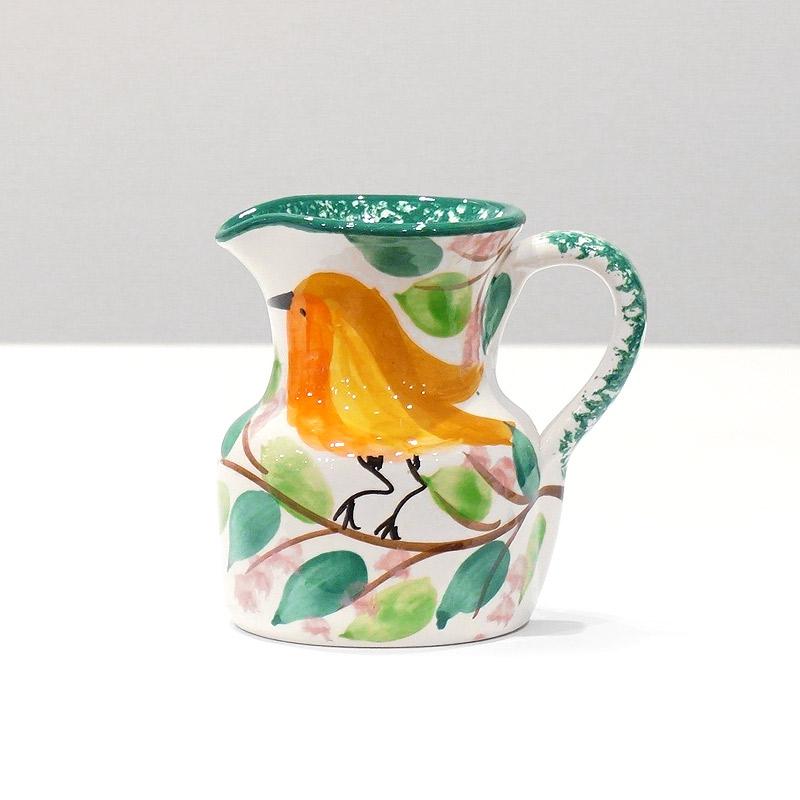 スペイン陶器　SPL-PT4601BD　ミニピッチャー/水差し　バード | 