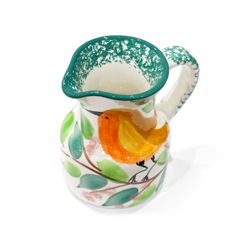 スペイン陶器　SPL-PT4601BD　ミニピッチャー/水差し　バード |  | 03