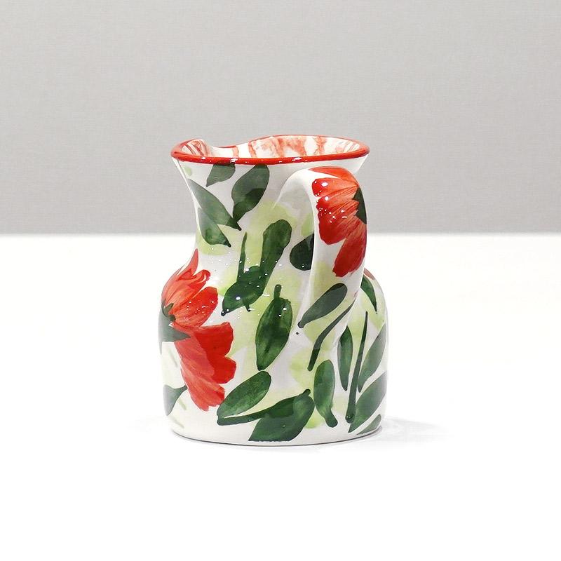 スペイン陶器　SPL-PT4601FL　ミニピッチャー/水差し　フラワー |  | 02