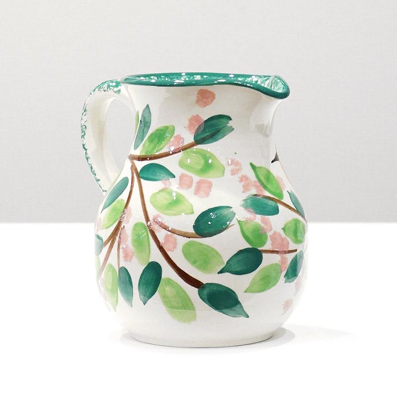 スペイン陶器　SPL-PT4609BD　水差し/ピッチャー大　バード |  | 01