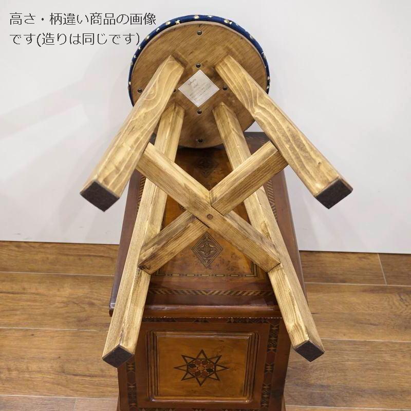 Morris Collection まんまるスツール(H45cm)　いちご泥棒/レッド　ST45-STRD |  | 05