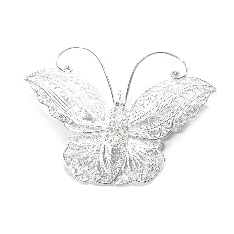 トルコ伝統の銀線細工 テルキャーリ ブローチ（ペンダント使用可）　SV-BR-TK008 |  | 04