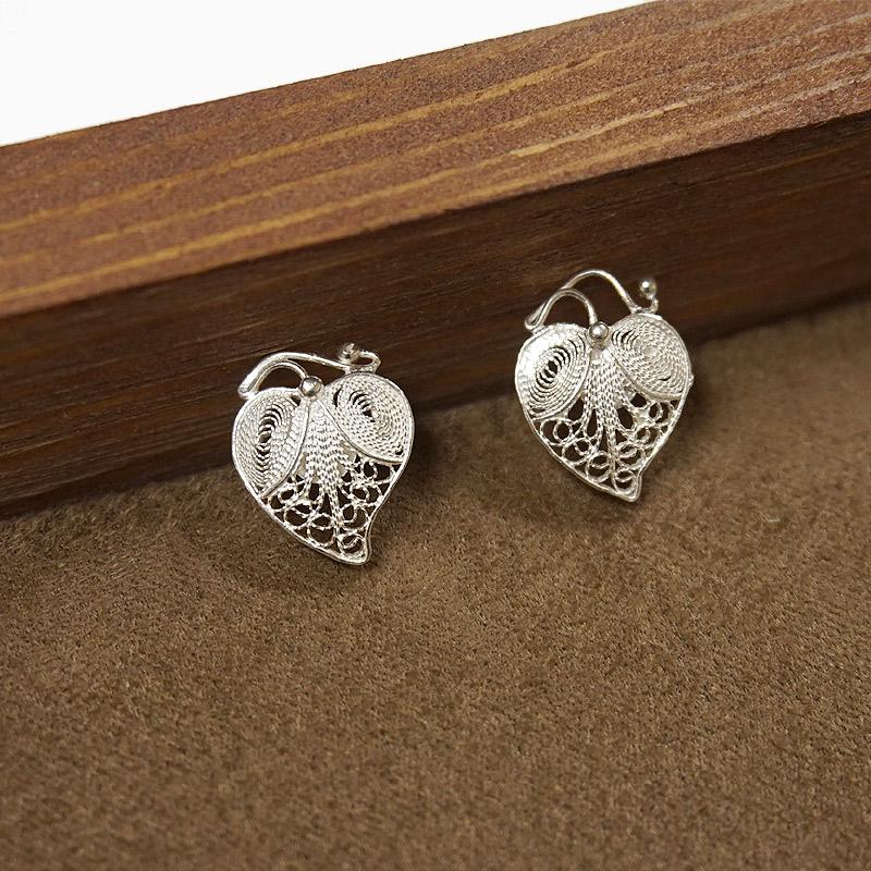 トルコ伝統の銀線細工 テルキャーリ ピアス　SV-E-TK001 | 