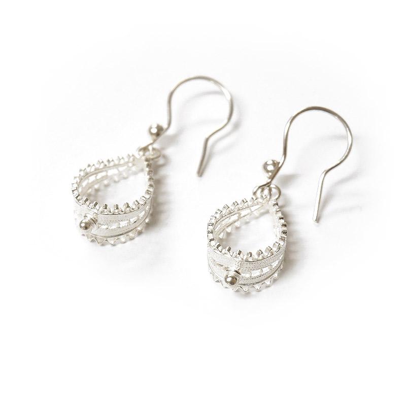 トルコ伝統の銀線細工 テルキャーリ ピアス　SV-E-TK003 |  | 03