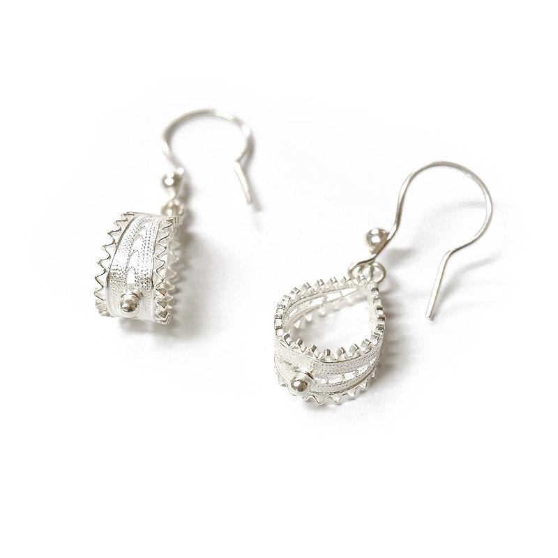 トルコ伝統の銀線細工 テルキャーリ ピアス　SV-E-TK003 |  | 04