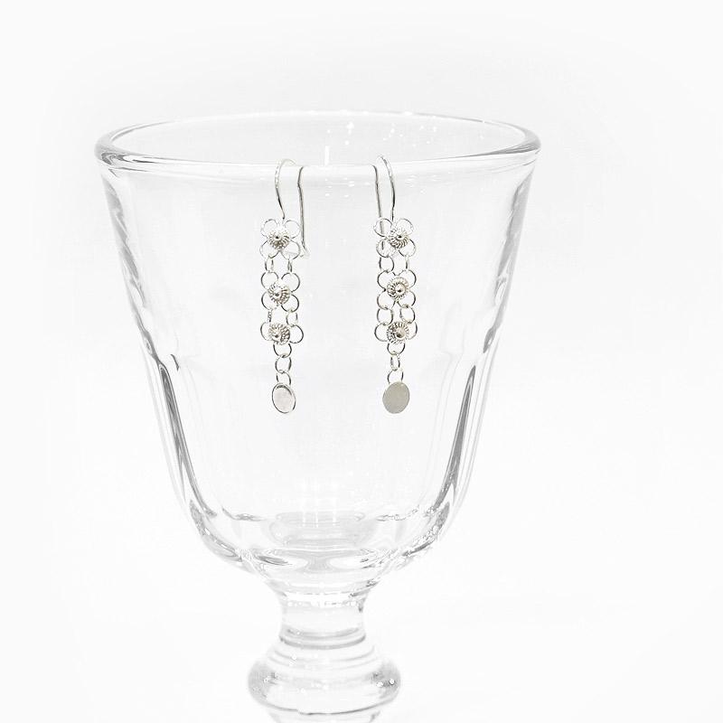 トルコ伝統の銀線細工 テルキャーリ ピアス　SV-E-TK005 |  | 02