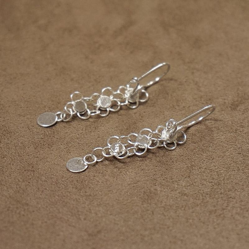 トルコ伝統の銀線細工 テルキャーリ ピアス　SV-E-TK005 |  | 01