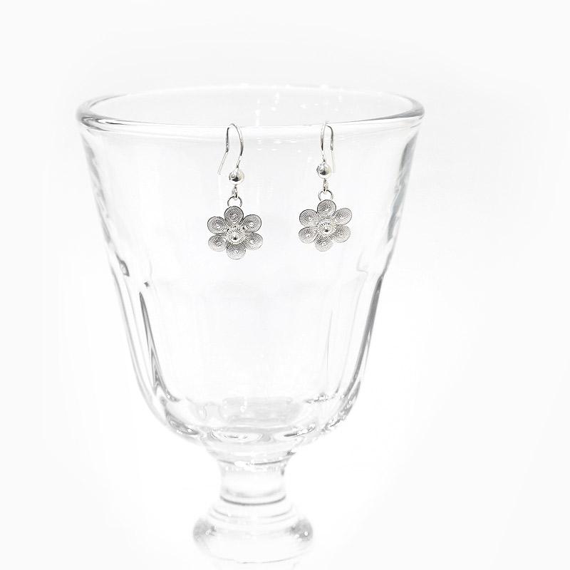 トルコ伝統の銀線細工 テルキャーリ ピアス　SV-E-TK007 |  | 03