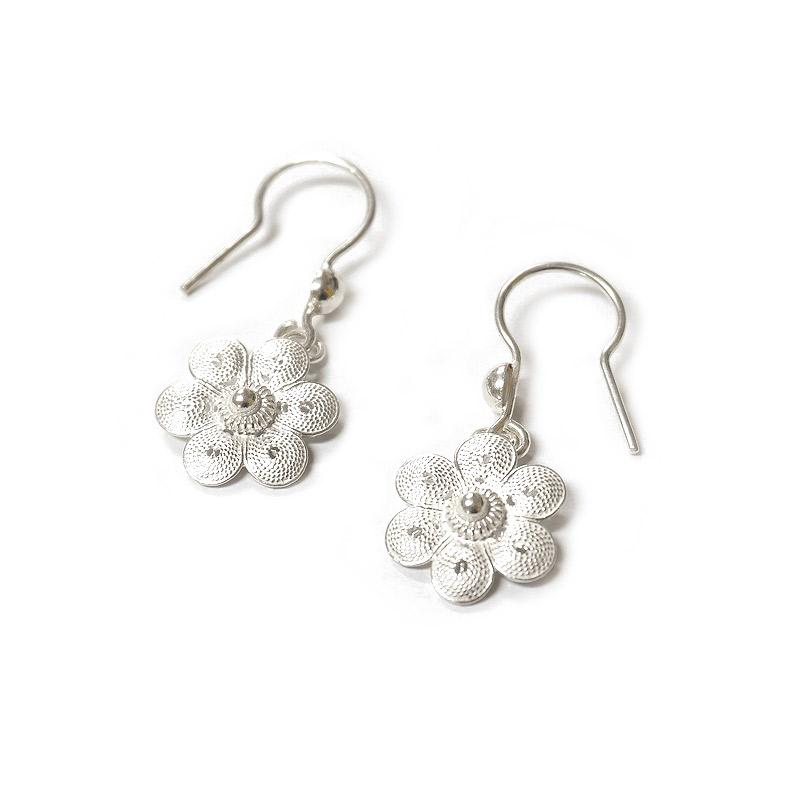 トルコ伝統の銀線細工 テルキャーリ ピアス　SV-E-TK007 |  | 04