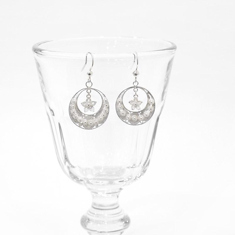 トルコ伝統の銀線細工 テルキャーリ ピアス　SV-E-TK010 |  | 03