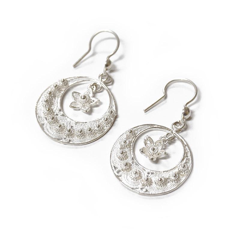 トルコ伝統の銀線細工 テルキャーリ ピアス　SV-E-TK010 |  | 04