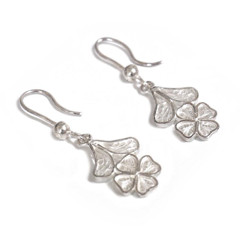 銀線細工 テルキャーリ/フィリグリー ピアス　SV-E-TKI-155 |  | 04