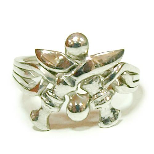 パズルリング・シルバー 4連-剣  T-131 | 