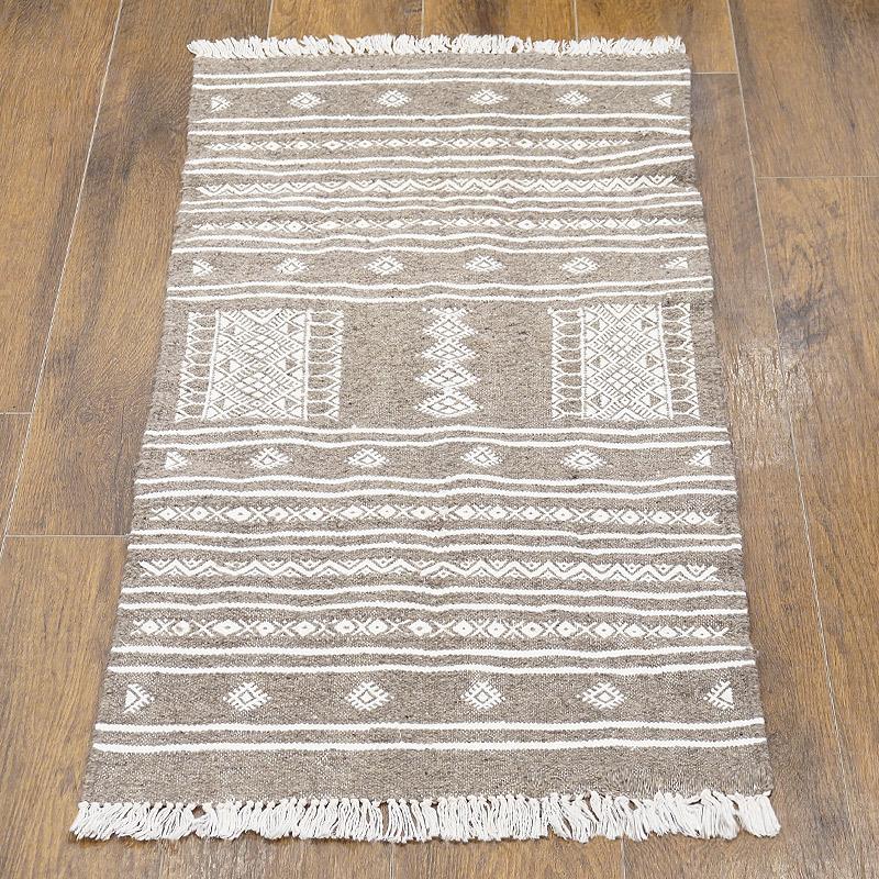 チュニジア　手織りキリム　117×58cm　アクセントラグサイズ　TK100x60-2 | 