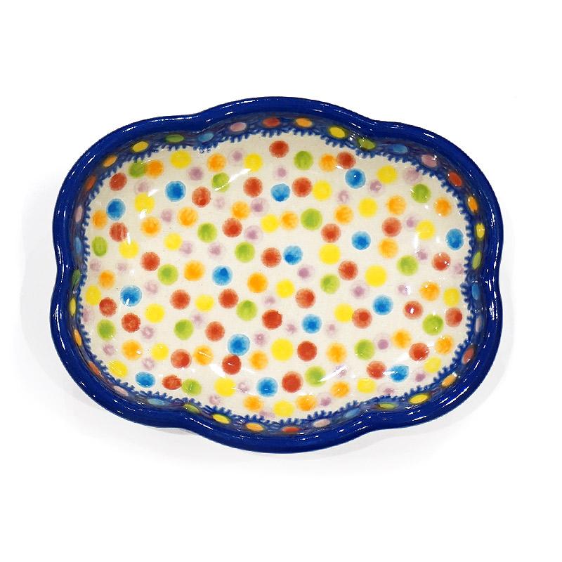 ポーランド陶器　ポーリッシュポタリー 「VENA」 クラウド深皿　V085-C133 |  | 01