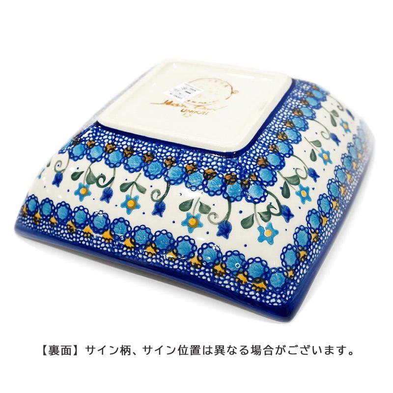 ポーランド陶器　ポーリッシュポタリー 「VENA」 タフィーボウル　V161-U006　ブルーフラワー柄 |  | 05