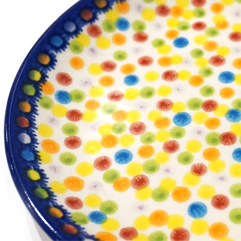 ポーランド陶器　ポーリッシュポタリー 「VENA」 プレート17cm　V195-C133 |  | 01