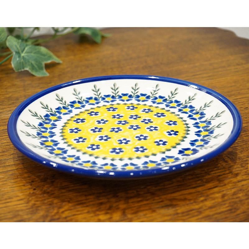 ポーランド陶器　ポーリッシュポタリー 「VENA」 プレート17cm　V195-U198 |  | 01