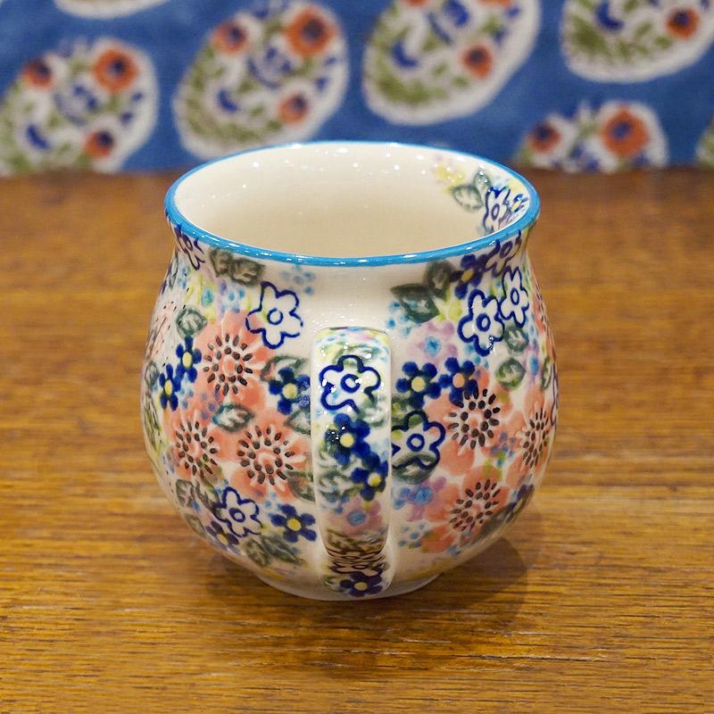 ポーランド陶器　ポーリッシュポタリー 「VENA」 マグカップ（約220ml） V337-A574　ウサギ柄 |  | 02