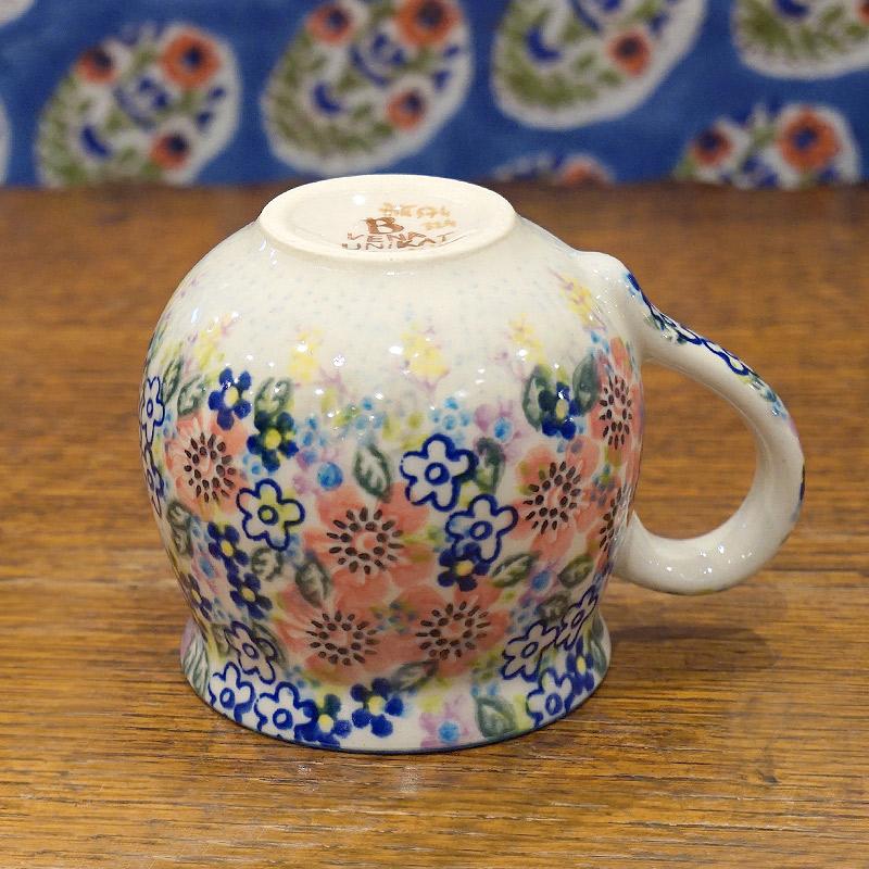 ポーランド陶器　ポーリッシュポタリー 「VENA」 マグカップ（約220ml） V337-A574　ウサギ柄 |  | 03