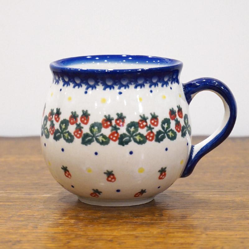 ポーランド陶器　ポーリッシュポタリー 「VENA」 マグカップ（約220cc） V337-B264 | 