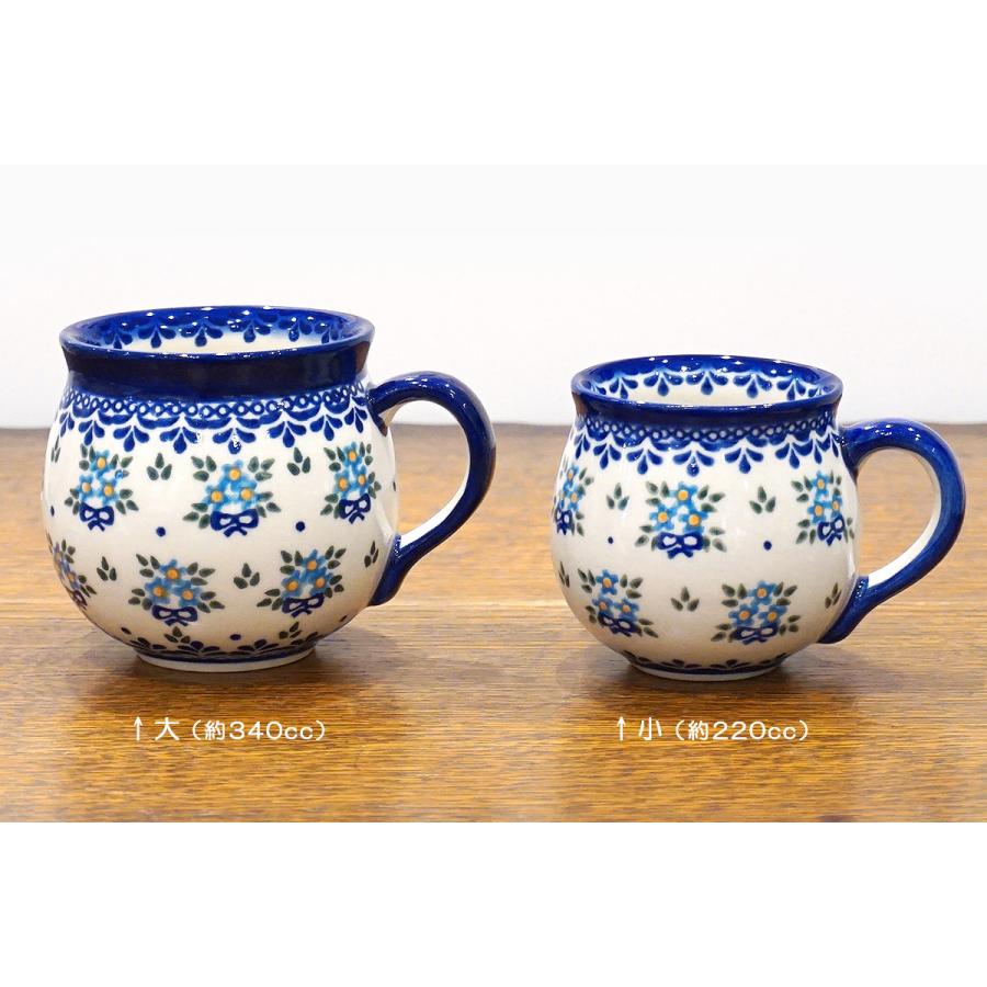 ポーランド陶器　ポーリッシュポタリー 「VENA」 マグカップ（約220cc） V337-U053　花束柄 |  | 03