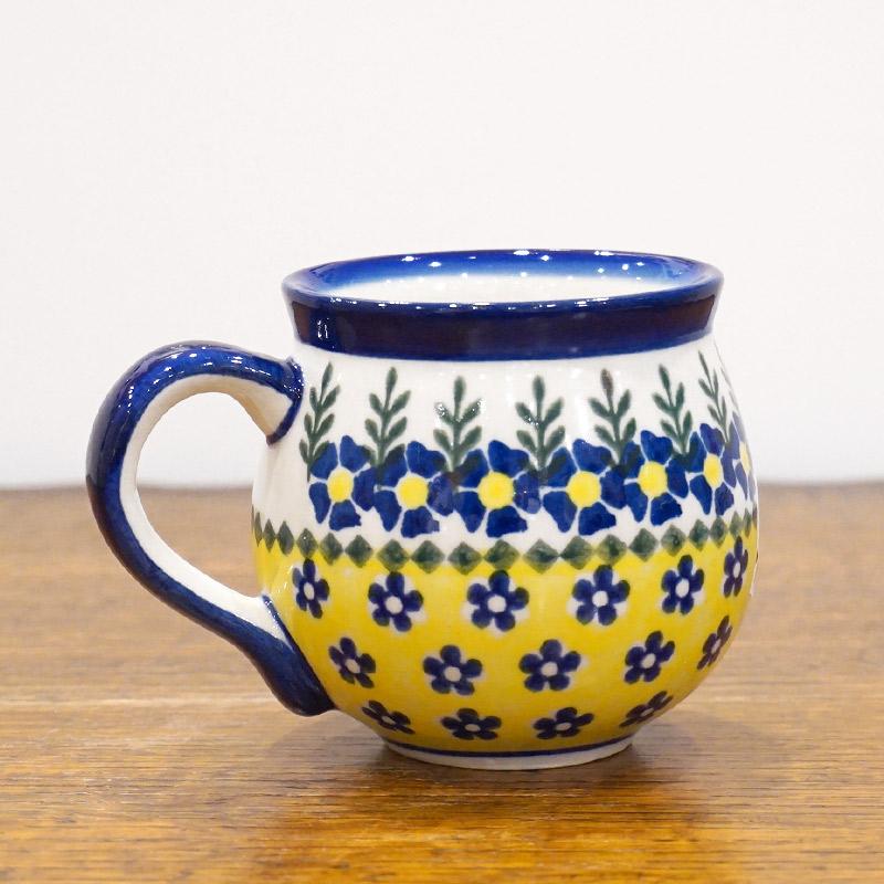 ポーランド陶器　ポーリッシュポタリー 「VENA」 マグカップ（約220cc） V337-U198 |  | 01