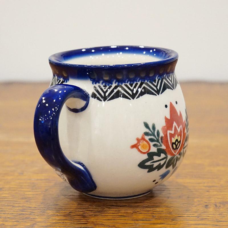 ポーランド陶器　ポーリッシュポタリー 「VENA」 マグカップ（約220cc） V337-U288　小鳥 |  | 02