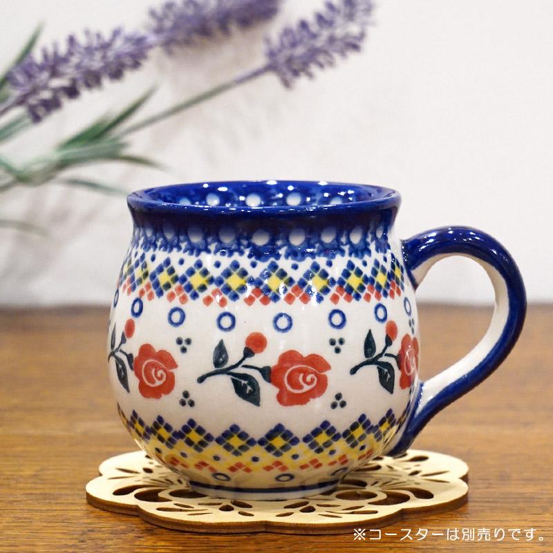 ポーランド陶器　ポーリッシュポタリー 「VENA」 マグカップ（約220cc） V337-U504 |  | 03
