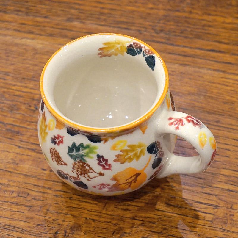 ポーランド陶器　ポーリッシュポタリー 「VENA」 マグカップ（約220ml） V337-U634　ハリネズミ柄 |  | 04