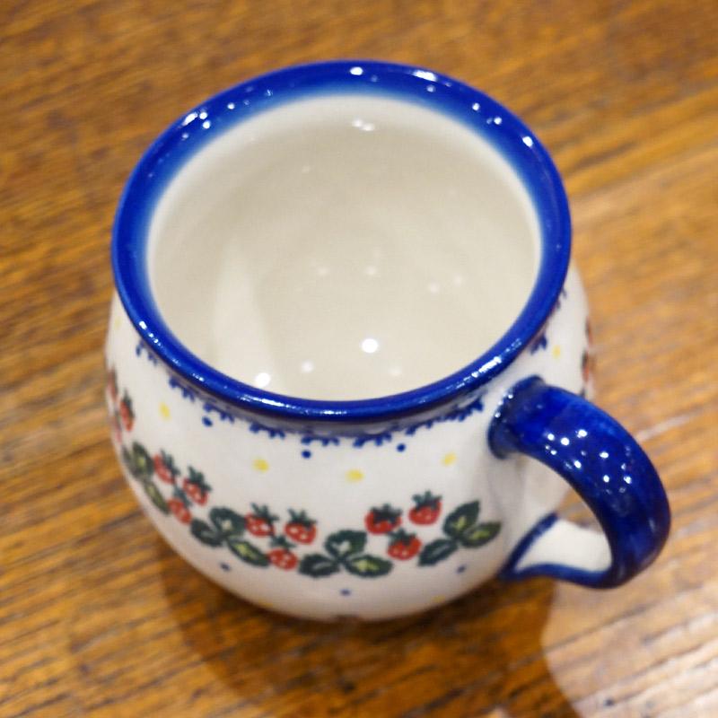 ポーランド陶器　ポーリッシュポタリー 「VENA」 マグカップ大（約340cc） V352-B264 |  | 03