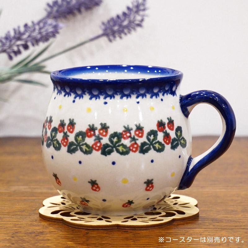 ポーランド陶器　ポーリッシュポタリー 「VENA」 マグカップ大（約340cc） V352-B264 |  | 04