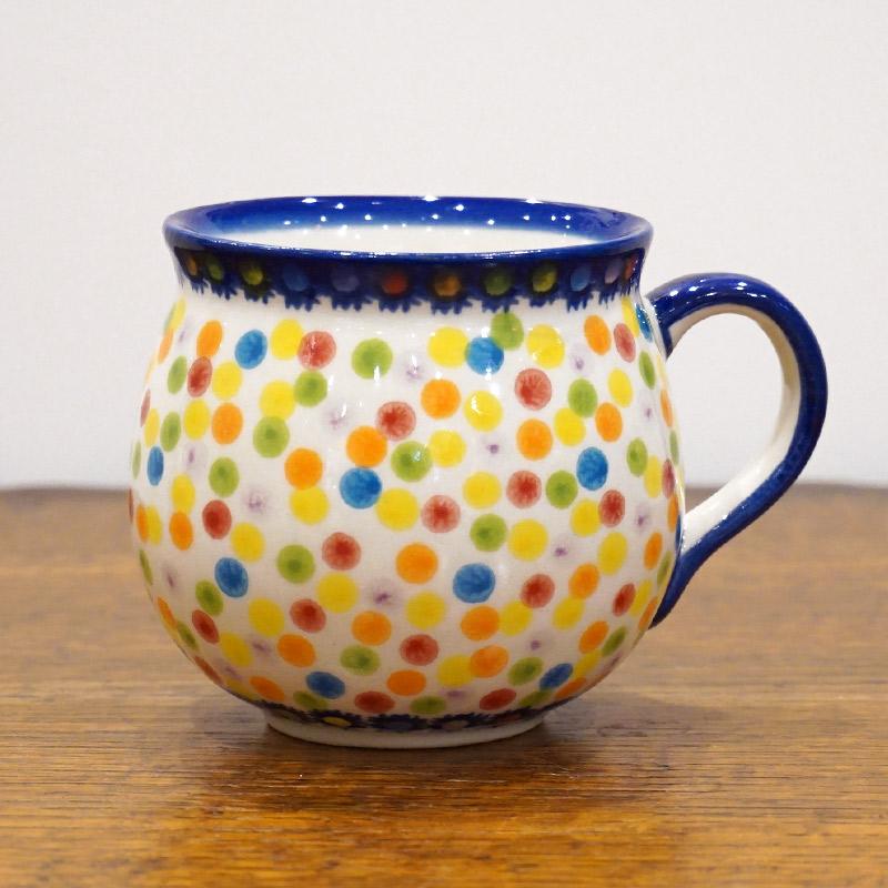 ポーランド陶器　ポーリッシュポタリー 「VENA」 マグカップ大（約340cc） V352-C133 | 