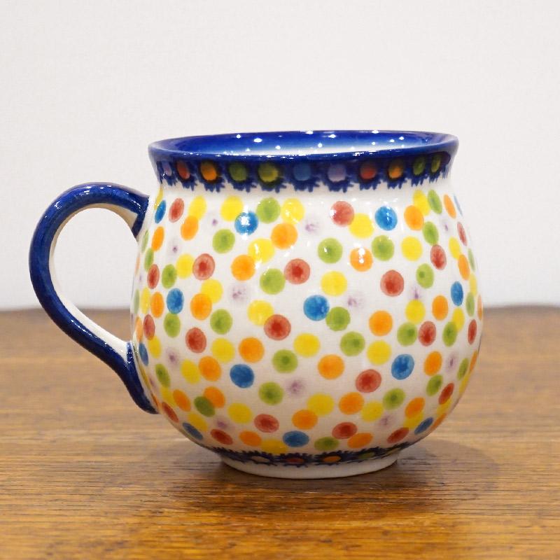 ポーランド陶器　ポーリッシュポタリー 「VENA」 マグカップ大（約340cc） V352-C133 |  | 01