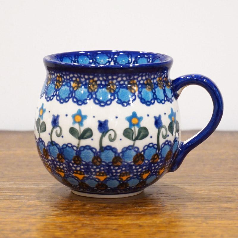 ポーランド陶器　ポーリッシュポタリー 「VENA」 マグカップ大（約340cc） V352-U006 | 