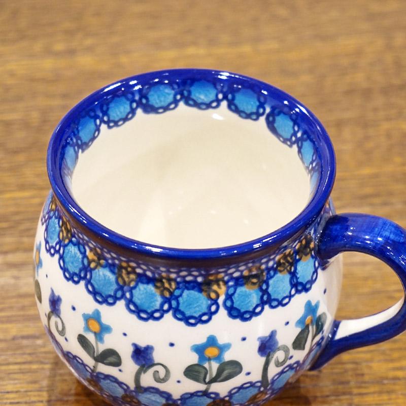 ポーランド陶器　ポーリッシュポタリー 「VENA」 マグカップ大（約340cc） V352-U006 |  | 03