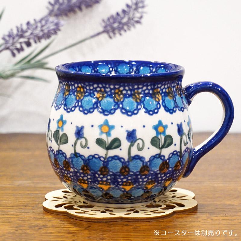 ポーランド陶器　ポーリッシュポタリー 「VENA」 マグカップ大（約340cc） V352-U006 |  | 04