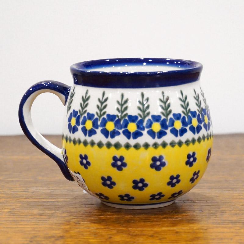 ポーランド陶器　ポーリッシュポタリー 「VENA」 マグカップ大（約340cc） V352-U198 |  | 01