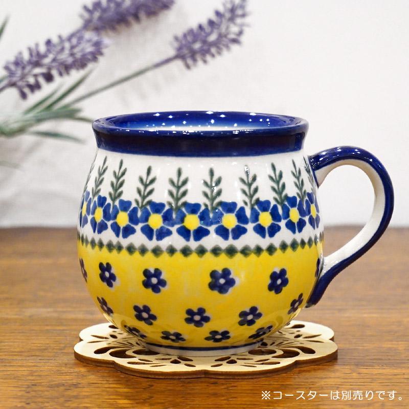 ポーランド陶器　ポーリッシュポタリー 「VENA」 マグカップ大（約340cc） V352-U198 |  | 04