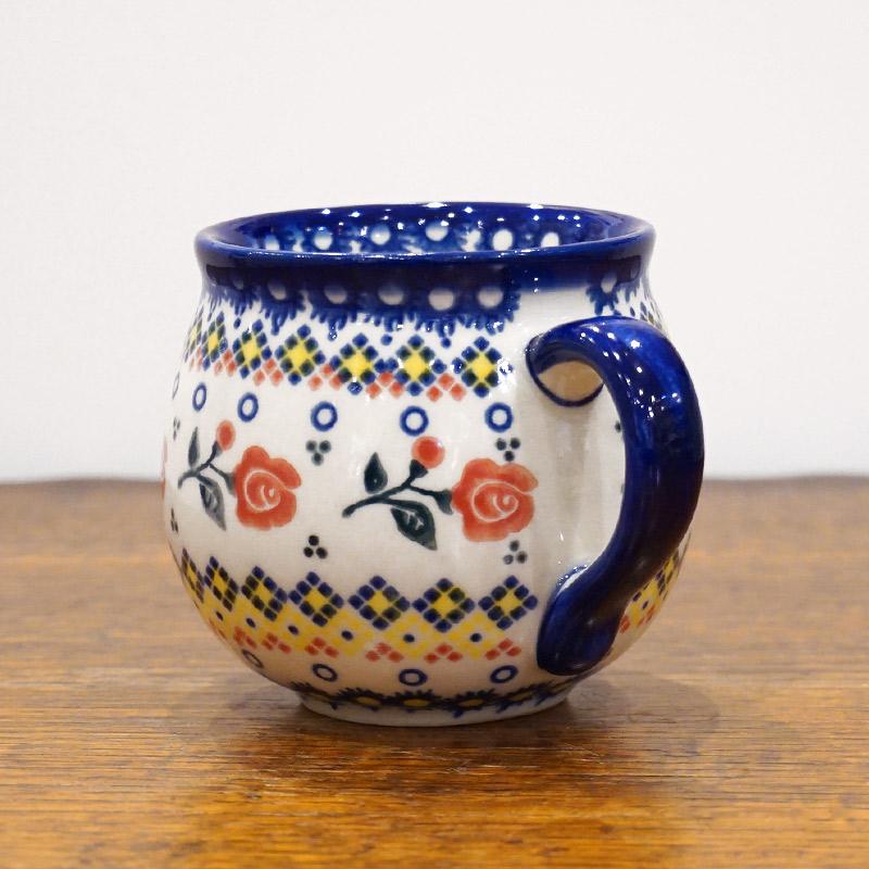 ポーランド陶器　ポーリッシュポタリー 「VENA」 マグカップ大（約340cc） V352-U504 |  | 02