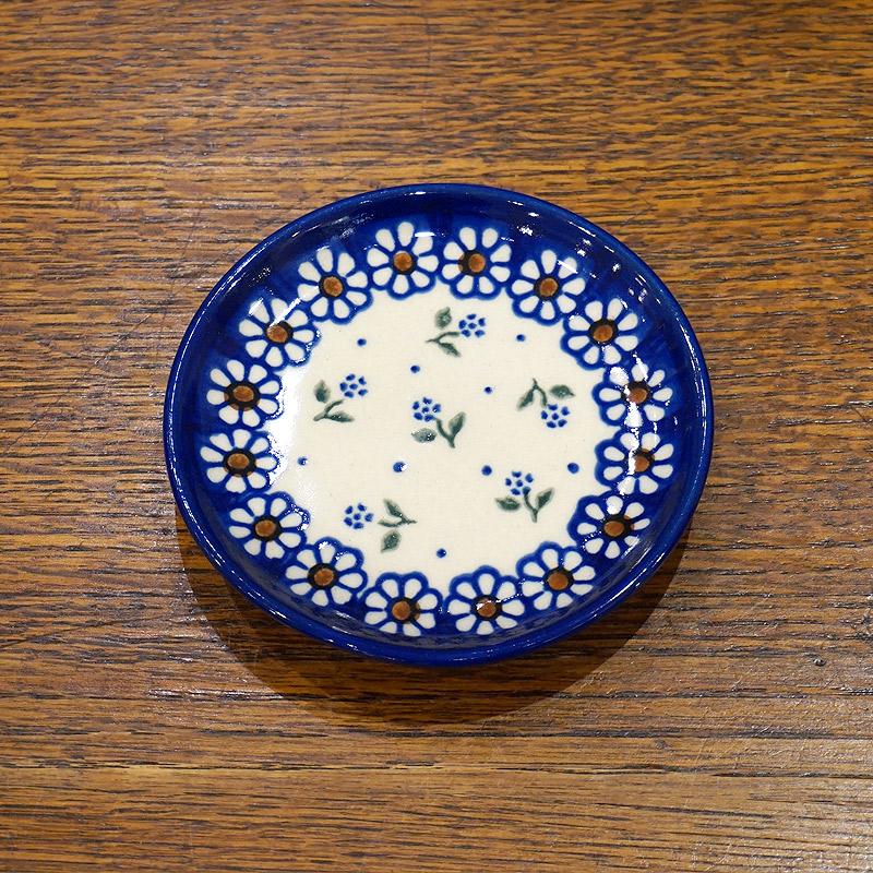 ポーランド陶器　ポーリッシュポタリー 「VENA」 プレート10cm　V372-C022 | 