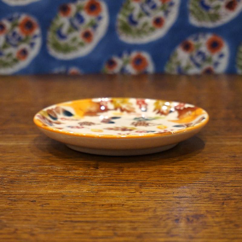 ポーランド陶器　ポーリッシュポタリー 「VENA」 プレート10cm　V372-U634　ハリネズミ柄 |  | 02