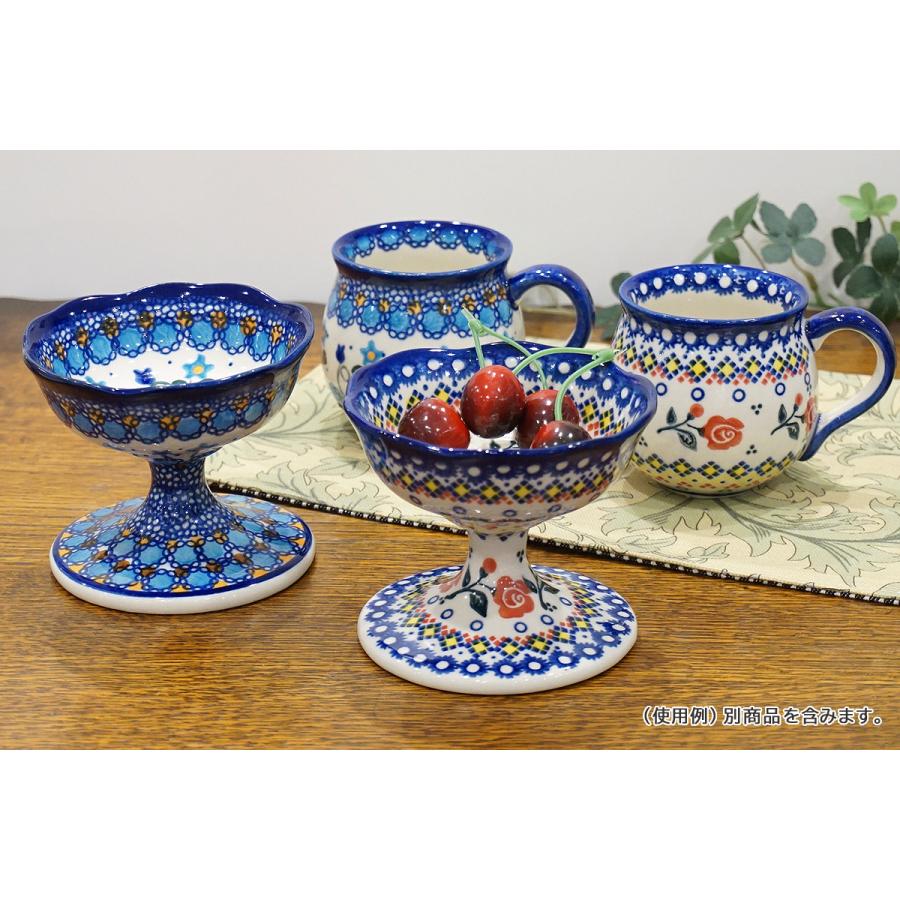 ポーランド陶器　ポーリッシュポタリー 「VENA」 デザートボウル　V528-U504　ローズ |  | 03